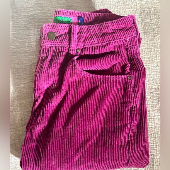 Empyre Tori 90s berry Corduroy Skate Pants - Picture 3 of 3